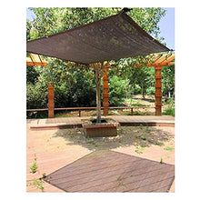 XIAOXIAO Rete ombreggiata Rete da Ombra All'aperto Terrazza Tetto Crema Solare da Giardino A Prova di Polvere Villa Rete di Ombre Auto Balcone Bordo Cucita (Dimensione: 4x4m) (Size : 4x8m)