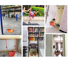 Altalena Sicura per Bambini, Adatta per Interni, Esterni, Parco Giochi, Giardino-Arancio