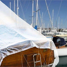 TRITTHOCKER Tarpaulin, Telaio del Camino Canopy Canvas ombrellone e Pioggia Panno Antipioggia piovosa in plastica,2x8m