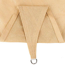 YSHUAI Tenda a Vela Parasole Rettangolare Telo da Sole in HDPE Protezione Solare Respirante Anti UV Giardino Esterni Sabbia, Vela Ombreggiante,2.4X3.6m