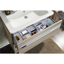 FACKELMANN - Set di mobili da bagno, 3 pezzi, colore: marrone chiaro