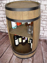 Barile Bar, botte in legno, 81 cm – Armadietto in forma di botte per sistemare le bottiglie. Botte da vino