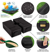 æ— Ombrellone da giardino con base per ombrellone, resistente alle intemperie, con ampia apertura per patio e spiaggia