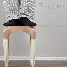 H-M-Shelf Sgabello di plastica Sgabello per la casa Sgabello per la casa Sgabello da Bagno Sgabello Antiscivolo Soggiorno Piccola Panca Scarpe da Panca Sgabello 24x24x28.8 cm, 26x26x33cm