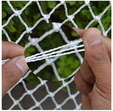 Protective net decoration / Bianco bambini Stair Sicuro reti bianche corda Edilizia sicura Net esterna del giardino di protezione del reticolato della rete Amaca swing Corda da alpinismo netto Copriba