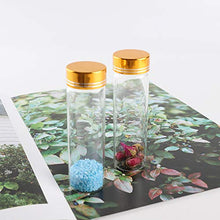 3PCS 50ml bottiglie decorative di vetro, mini bottiglie con coperchi