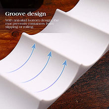 BESTONZON - Portabottiglie in plastica per bottiglie di vino, in stile europeo, per cucina, controsoffitti, dispensa, frigorifero, 29 x 9,8 cm