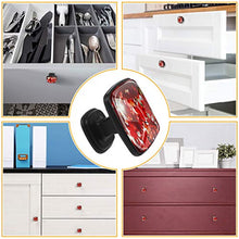 Acero d'autunno 4 PCS Pomelli per Porta, Pomolo per Mobile, Pomelli per Mobili con Viti, Maniglia per Armadietto, Pomelli per Porta, Pomelli per Cassetti per Porta, Armadio, Cassetto e Credenza