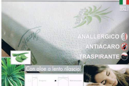 Coprimaterasso Aloe Marta Marzotto Matrimoniale
