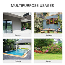 Outsunny Sdraio da Giardino Pieghevole con Poggiatesta Lettino Prendisole con Schienale Regolabile in Alluminio 60x170x76cm Blu Scuro