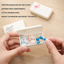 PortaPillole Settimanale,portapillole portatili piccoli,distributore di pillole e organizzatore,Pomeriggio,Sera,Notte,Pill Organizer 4 Volte al Giorno Scatola della Medicina dispenser per vitamine
