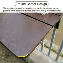 Tavolo pieghevole parete Tavolo da Esterno per Balcone a Parete, Tavolo da Giardino Pieghevole da Giardino, Tavolo da Ringhiera da Terrazza, Adatto per Ristoranti con Balconi (Size : 80x37cm)