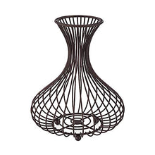 zyl Portabottiglie in Sughero per Vino Tappo in Sughero per Bottiglie retrò Cestello in Metallo Contenitore in Sughero in Ferro Raccoglitore per Ornamento da Cucina Regalo Decorazione Domestica