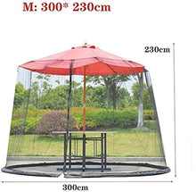 ZWWZ Giardino Portatile Cover per zanzare Patio Patio Patio con Cerniera Apertura e Tubo d'Acqua alla Base da Tenere in placeoli - Escludendo Ombrello e Fondazione MISU