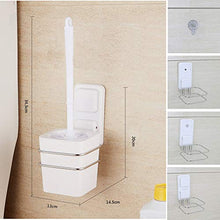 MeYuxg Scopino e Supporto per Toilette,Set di Scopini per WC di Alta Qualità,Con Tazza a Tenuta Stagna,Scopino per WC Adatto per il Bagno di un Hotel Familiare o un Bagno Pubblico(Bianco Caldo)