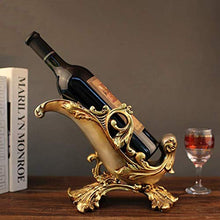 LHQ-HQ European Wine Rack Creativa, Vassoio Vino, Home Accessori Resina Pratico Vino Morbido Decoration Ornamenti