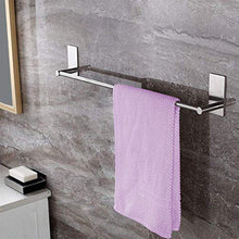 TIAN PAN BagnoAdesivo Porta Salviette,Autoadesivo 3 M,Acciaio Inox Portasciugamani 40cm