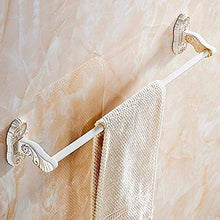 PYROJEWEL Scaffale Bagno Bar Bar Rack Appendiabiti Singolo Rack Lega di Zinco Montaggio a Parete Forata 61 Centimetri mensola da Bagno