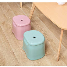 H-M-Shelf Sgabello da Bagno Impermeabile Antiscivolo Sgabello da Bagno Sgabello Cambio Sgabello Sgabello Domestico 29.7x23.3x23cm (Color : White)