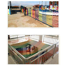 JRYⓇ Rete di Sicurezza per Bambini-Balcone Ringhiera Protezione per Scale Recinzione-Reti per Recinzione tessute a Mano, per ringhiere per Interni Scale Parco Giochi Patio Esterno Balcone Giochi
