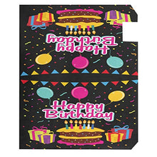Torta di compleanno celebrazione palloncino regali cassetta postale copre giardino magnetico decorazione casa dimensioni standard 53,3 cm x 45,7 cm