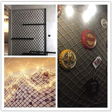 Protective net decoration / Kindergarten anti-caduta Net Net Cat bambini Stair Protezione Net Balcone Rete di sicurezza Ristorante Bar soffitto Uccello Rope Net Net Rete di carico nero netto decorativ
