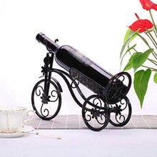 Titolare Ferro Battuto Vino/Porta Bici Forma Della Bottiglia Singola Holder Controsoffitto Vino Decorazioni Domestiche Piccolo Wine Rack, Per I Vini Di Archiviazione,Nero