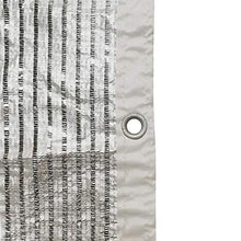 Panno Riflettente All'ombra in Alluminio, Tessuto Reticolato All'ombra al 60% for Copertura for Pergola da Giardino, Tetto A Baldacchino da 150 G / ㎡ (Size : 4×6m)