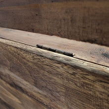 vidaXL Panca in Legno Massello di Recupero Panchina Baule Arredo Ingresso Casa