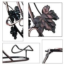 UNU_YAN Titolare Moderna semplicità Vino Bagagli Rame Colore Vino Rack Grapevine Metal Design Freestanding Tavolo Calici Bagagli cremagliera del Vino Tazza di Vetro
