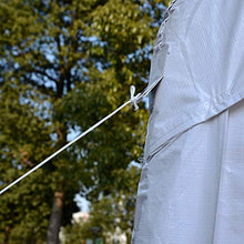 miozzi Tendostruttura per Feste Matrimonio in Acciaio Impermeabile Bianco 6x4x2.8m
