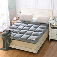 Camera da Letto Letto a Dormire Pad Giudizi Bed Leggero Materasso (Colore : Grigio, Dimensione : 200x200c)