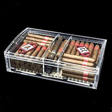 CLJ-LJ Portasigarette, Portatile Viaggi Legno di Cedro Cigar Box umidificatore in massello Professionale Cigar Box 3 Sticks 4 bastoni, Regalo, Nero (invio Cigar Cutter), Durevole