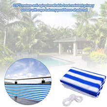 Schermi Divisori E Protettivi Per Balconi ,3 'x 16'4 " Recinto Parabrezza Resistente Agli Agenti Atmosferici, Protezione UV Impermeabile Per Appartamento, Terrazza Sul Cortile, Balcone, Piscina