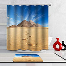 LIYAN Combinazione Bagno. Immagini Chiare E Colori Vivaci Rendono Il Tuo Bagno Pieno di Vita. Accessori da Bagno. Il Deserto. Piramide.