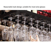 Portavini Portabottiglie in Ferro Sospeso, Regolabile in Altezza, Portabottiglie per Vino da Bar Ristorante, Portabottiglie per Vino, Portaoggetti (Size : 60cm)