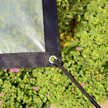 AT Telone impermeabile trasparente, Con occhiello,isolamento di piante grasse da balcone per esterni e panno in film plastico resistente al gelo, antipioggia, antipolvere, antivento e anti