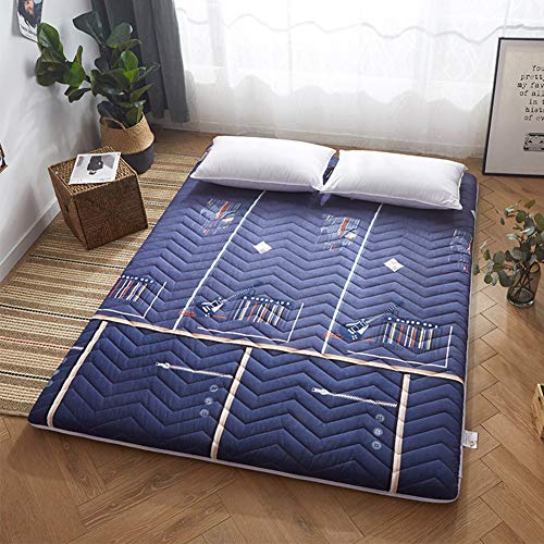 Materasso tatami, futon giapponese tradizionale letto giapponese copriletto matrimoniale king-size per camera da letto, ufficio e dormitorio per studenti, spessore 5 cm,G,120*200cm/47*79inch