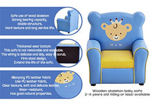 JIE KE Poltrona per Bambini Cute Cartoon Asilo Gioco Sedia Divano L55cm * L41cm * H60cm Comodo Divano