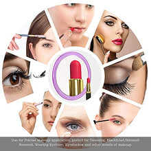 B Beauty Planet Specchio ingranditore da 12,7 cm con ventose, utilizzabile per l'applicazione del trucco, pinzette, rimozione di punti neri e imperfezioni (Viola)