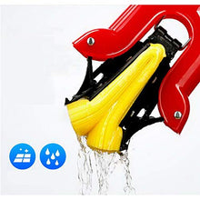 SSAYY Spray Mop Design con Impugnatura Umanizzata/Mop in Spugna Assorbente/Aste in Acciaio al Carbonio/Mop in Cotone con Colla per Uso Domestico