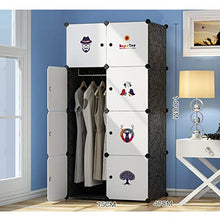 Guardaroba Semplici Bambini Armadio casa Camera da Letto Panno di plastica del Bambino del Tessuto Semplice Bagagli Moderna Hanging Assemblea Armadio XINYALAMP