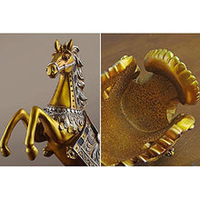 Elegante Semplicità Golden Horse Resina Cremagliera Del Vino Raffreddatore Di Vino Decorazione Artigianato Fatto a Mano Regalo Di Inaugurazione Della Casa Europeo e Americano Casa Sposata 38 * 14 * 3