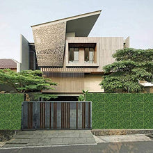 Balcone Protezione LSXIAO Recinzione sulla Privacy Schermo Verde Siepe Artificiale Prato Anti-UV Impermeabile con Fascetta Cortile Recinto da Giardino Esterno, 20 Dimensioni