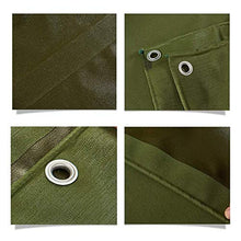 HZWLF Telone Impermeabile per Esterni Resistente, teloni di Tela ArmyGreen Ground Covers Tende da Campeggio, 4.85X3.85M, 4.85X3.85M