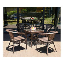 HLZY Tavolo in Vimini in Rattan mobili in Patio e Set s Mobili da Giardino Mobili da Giardino Arredamento per mobili Rattan mobili da Giardino Set Divano Angolo tavolino da caffè Patio