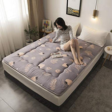 LJ Tatami Materasso, Doppio Singolo Studente Dormitorio Attenuato, Morbido Tappetino Four Seasons Universale, Confortevole E Traspirante, Assorbe L'umidità, Famiglia Ispessito Spugna Pinzetta Bed