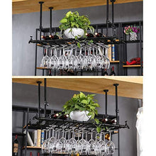 COLiJOL Scaffale per Vino Scaffali Galleggianti Scaffali per Vino Portabottiglie da Parete, Portabicchiere da Vino Sospeso, Altezza Regolabile, Portabottiglie per Calici, Portabottiglie, Portabottigl