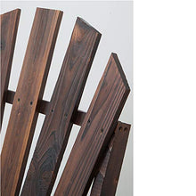 Outdoor Benches Panca in Legno con Ruota di carro, panchine con posti a Sedere nel Patio da Giardino, mobili rustici da Esterno, Panca per Sedia per 2 Persone con tavolino