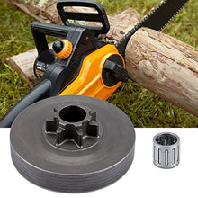 Rockyin Kit Frizione Pignone Tamburo con Cuscinetto ad Aghi for Chainsaw 4500 5200 5800 Parte